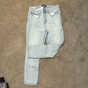 Calvin Klein high rise skinny jean